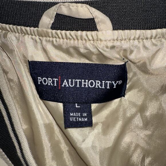 Port Authority 1792 Ridgemont Reserve Bourbon Golf Vest Mens Large Khaki Promo - Picture 5 of 7